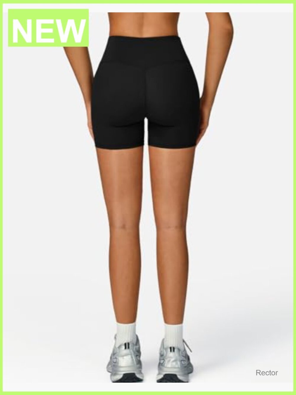 High Waist Biker Shorts 3 Pack Spandex Booty Shorts for Workout Yoga Volleyball - Picture 6 of 6